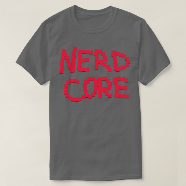 T-shirt nerdcore (Design devant)