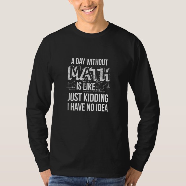 T-shirt Nerdy Enseignant Math Pi Physique Mathématicien (Devant)