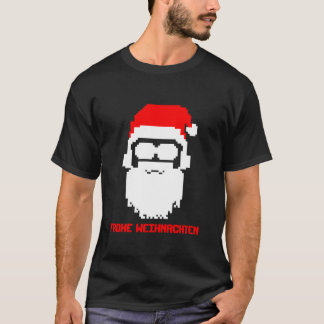 T-shirt Nerdy Santa Claus Père Noël Joyeux Noël
