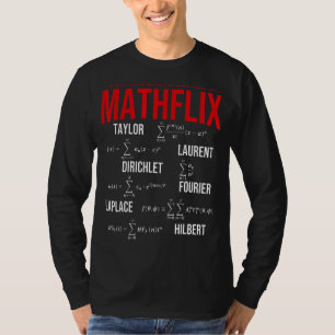 T-shirt Nerdy Votre Série Préférée Sur Mathflix Math Teach