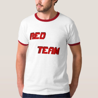 T-shirt Nerf lutte pièce en t rouge d'équipe