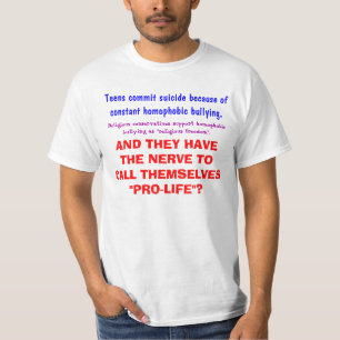 T-shirt Nerf pour s'appeler contre l'avortement et