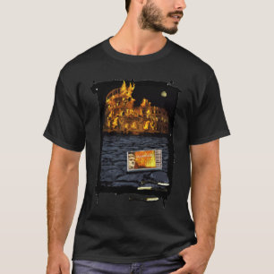 T-shirt Nero brûle Rome, avec des allumettes.. Sweatshirt