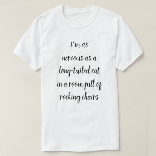 T-shirt nerveux
