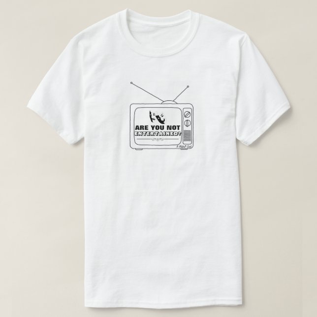 T-shirt N'Es-Tu Pas Amusée ? - Une Chemise MisterP (Design devant)