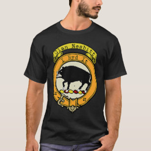 T-shirt Nesbitt Clan Scottish Crest 1