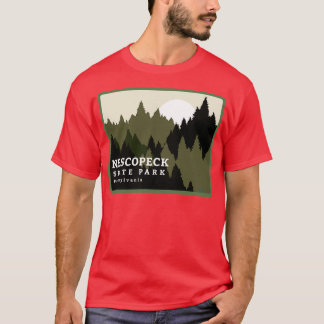 T-shirt Nescopeck State Park Pennsylvania Forest Sunrise