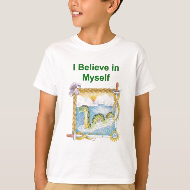 T-shirt Nessie - je crois en me (Devant)