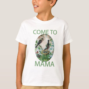 T-shirt Nest of Joy : L'amour du jeune esprit nourdissant 