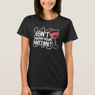 T-shirt N'est pas Happy Hour En tout temps Mega Pint Hears