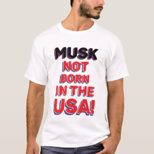 T-SHIRT N'EST PAS NÉ AUX USA !