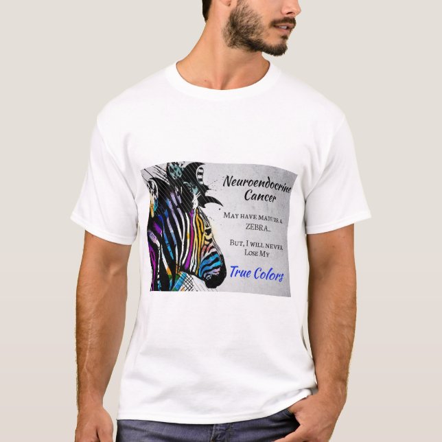 T-shirt NET Cancer Support and Awareness (Devant)