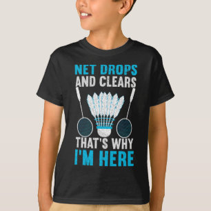 T-shirt Net Drops And Clears C'est pourquoi je suis ici Dm