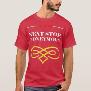 T-shirt Net Stop Lune De Miel Mariage Mari Mari Et Femme1