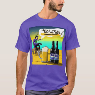 T-shirt Net time bring beer vintage