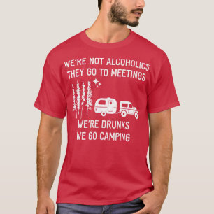 T-shirt N'Étaient Pas Des Alcooliques Qu'Ils Allaient À De
