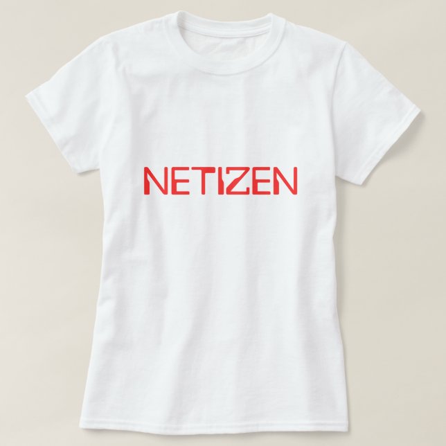 T-shirt Netizen (Design devant)