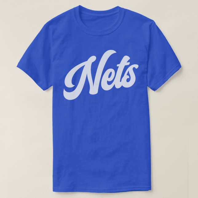 T-shirt Nets Retro Brooklyn Nets Basket (Design devant)