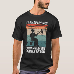 T-shirt Nettoyage de la fenêtre du facilitateur de transpa