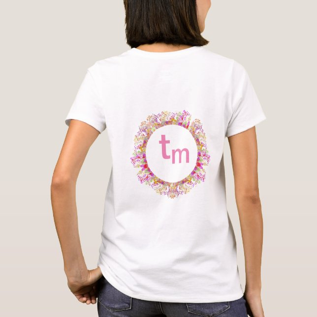 T-shirt Nettoyage de la maison Bouteille de Spray de soins (Dos)