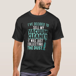 T-shirt Nettoyage de vide Lady Life Ménagère