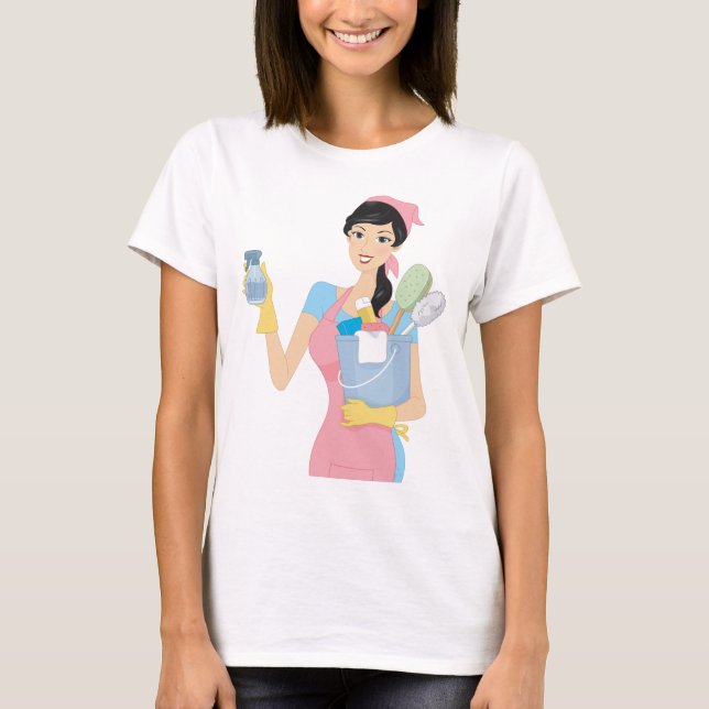 T-shirt Nettoyage des femmes (Devant)