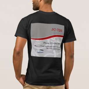 T-shirt Nettoyage Et Entretien Des Bateaux 