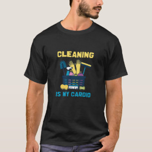 T-shirt Nettoyage Lady Cardio Maile Graphic