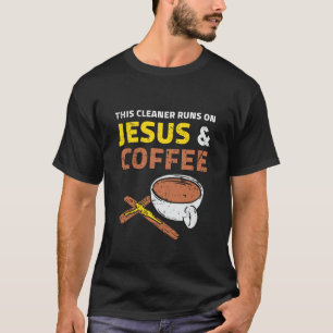T-shirt Nettoyage propre Lady Man Ménage Cadeau