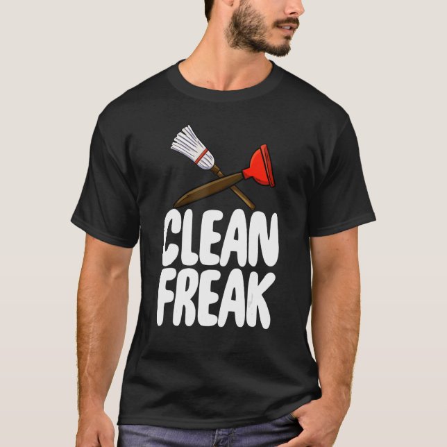 T-shirt Nettoyer le nettoyeur de freak femmes équipe de ne (Devant)