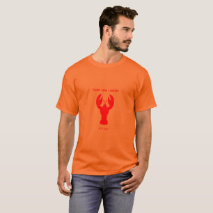 T-shirt Nettoyez votre homard, bucko