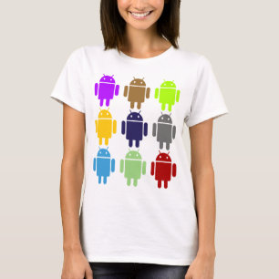 T-shirt Neuf insecte Droids (humour multiple androïde de