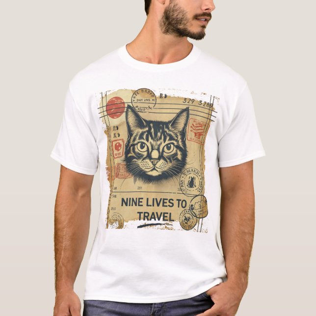 T-Shirt Neuf Vit pour voyager (Devant)