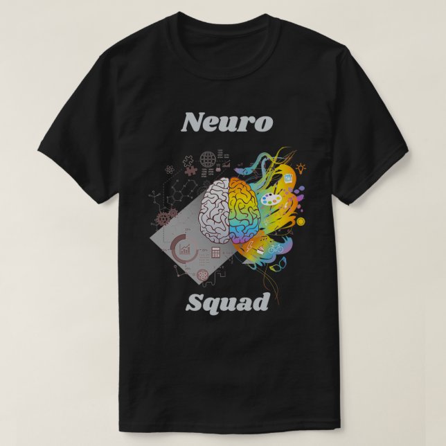T-shirt neuro-groupe 3 (Design devant)