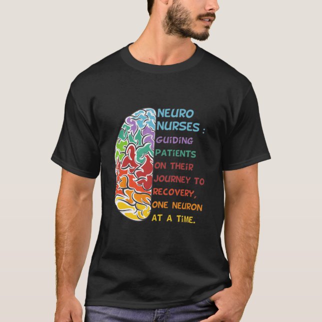 T-shirt Neuro Nurse Work School Funny Team Squad Cadeaux W (Devant)