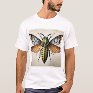 T-shirt Neurocordulia dorsal view 220924IREF225 - Watercol