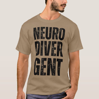 T-shirt Neurodivergent Fierté TDAH Sensibilisation sur l'a