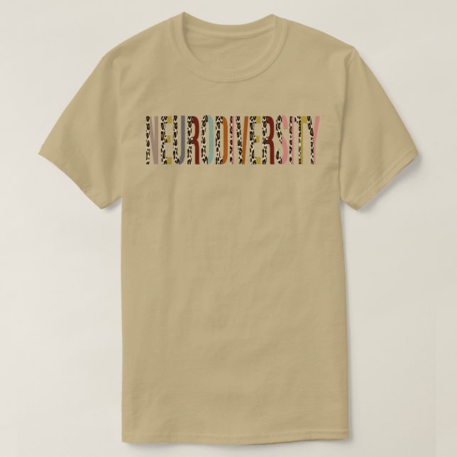 T-shirt Neurodiversité18 (Design devant)