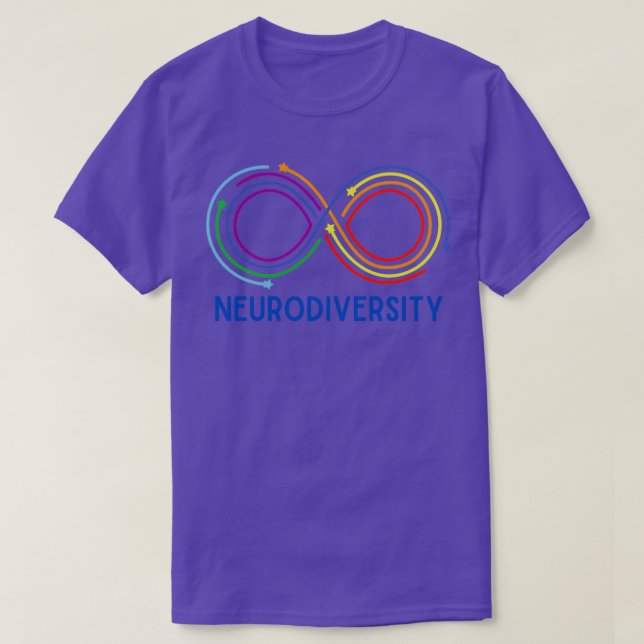 T-shirt Neurodiversité 25 (Design devant)