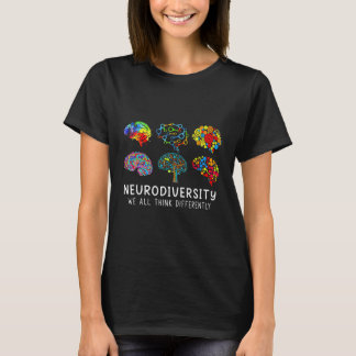 T-shirt Neurodiversité - Embrassez la Sensibilisation sur 