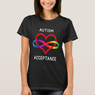 T-shirt Neurodiversité Pro Acceptation Pour L'Autisme Infi