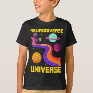 T-shirt Neurodiversité Univers Neurodiversité Adhd Autisme