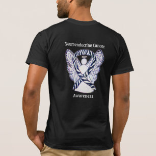 T-shirt Neuroendocrine Cancer Sensibilisation Ruban Angel 