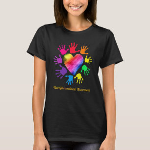 T-shirt Neurofibromatosis Awareness Hands Neurofibromatosi