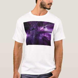 T-shirt Neurones pourpres de cerveau