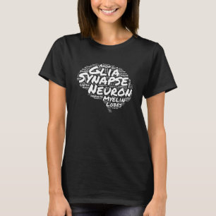 T-shirt Neuroscience Psychologie cérébrale Neurotransmette