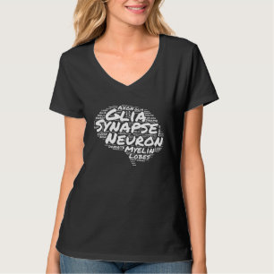 T-shirt Neurosciences Cerveau Psychologie Neurotransmette