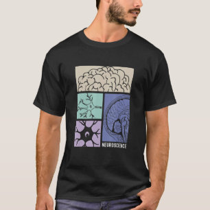 T-shirt Neurosciences Neurologue Neuroscientifique Neurobi