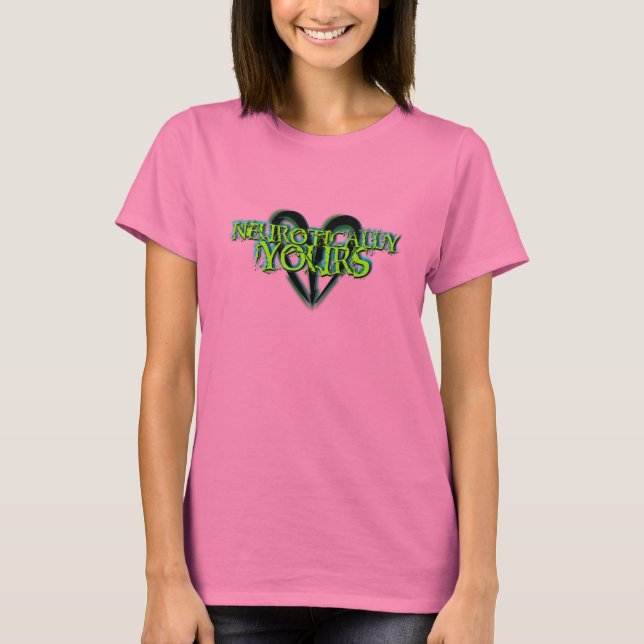 T-shirt Neurotiquement Ves (Logo) (Devant)