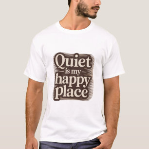 T-Shirt Neutrales Ästhetik-Zitat-Tee